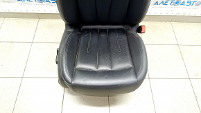 Passenger seat Audi A4 B9 17-19 with airbag, electric, heated, leather, black
