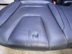 Rear row of seats 2 row Ford Edge 15- leather black, electric, Titanium, bumps, dents