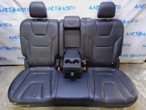Rear row of seats 2 row Ford Edge 15- leather black, electric, Titanium, bumps, dents