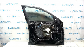 Door assembly front left Audi A4 B8 08-16 keyless, black LY9B dents