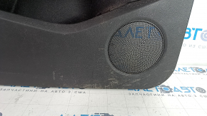 Door trim card front left Ford Escape MK3 17-19 rest, black, armrest leather, scratches, dent, for cleaning