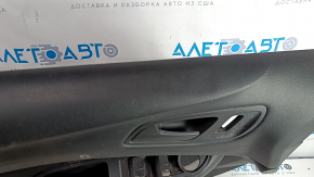 Door trim card front left Ford Escape MK3 17-19 rest, black, armrest leather, scratches, dent, for cleaning