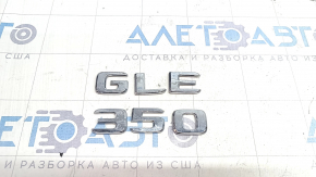 Emblem inscription GLE 350 trunk door Mercedes W167 GLE 350 20-23