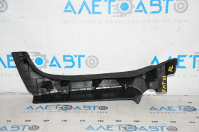 Left trunk liner trim Tesla Model Y 20- black, for 3 rows, broken mount