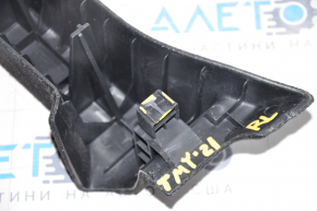 Left trunk liner trim Tesla Model Y 20- black, for 3 rows, broken mount