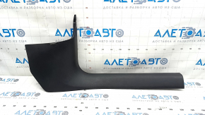 Door sill trim, front, right, Audi A4 B9 17 - black, worn