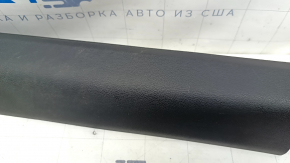 Door sill trim, front, right, Audi A4 B9 17 - black, worn