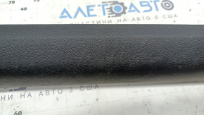 Door sill trim, front, right, Audi A4 B9 17 - black, worn
