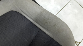 Driver's seat Toyota Rav4 19- without airbag, electric, heated, cloth, combined gray, torn, for dry cleaning