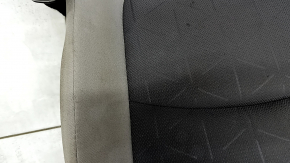 Driver's seat Toyota Rav4 19- without airbag, electric, heated, cloth, combined gray, torn, for dry cleaning