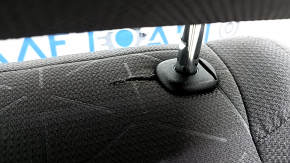 Driver's seat Toyota Rav4 19- without airbag, electric, heated, cloth, combined gray, torn, for dry cleaning
