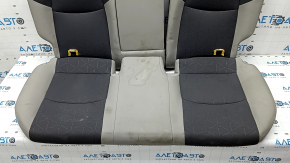 Rear row of seats 2nd row Toyota Rav4 19- cloth, combined gray, hybrid, scratches, for dry cleaning, tear