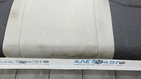 Rear row of seats 2nd row Toyota Rav4 19- cloth, combined gray, hybrid, scratches, for dry cleaning, tear