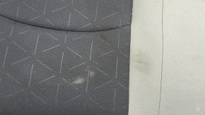 Rear row of seats 2nd row Toyota Rav4 19- cloth, combined gray, hybrid, scratches, for dry cleaning, tear