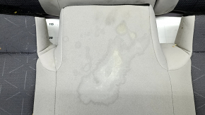 Rear row of seats 2nd row Toyota Rav4 19- cloth, combined gray, hybrid, scratches, for dry cleaning, tear