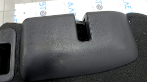 Rear row of seats 2nd row Toyota Rav4 19- cloth, combined gray, hybrid, scratches, for dry cleaning, tear
