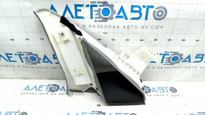Rear window trim left Audi A4 B9 17- gray, broken fasteners, needs cleaning