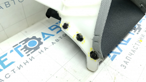 Right rear window trim Audi A4 B9 17- gray, broken fasteners, needs cleaning