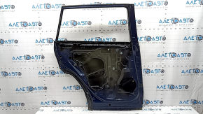 Door bare rear left Toyota Rav4 19-20 black 218, painted blue 0.25, pokes