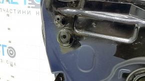 Door bare rear left Toyota Rav4 19-20 black 218, painted blue 0.25, pokes