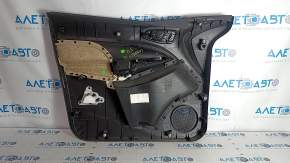 Door trim card front right Ford Transit Connect MK2 13- black, armrest cloth, with black insert, scratches