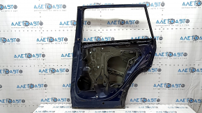 Door bare rear right Toyota Rav4 19-20 black 218, painted blue, made, pokes