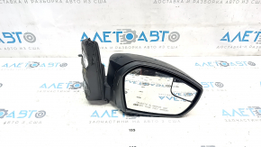 Side mirror right Ford Escape MK3 17-19 rest, 3 pins, black