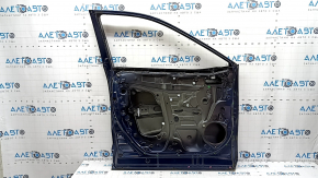 Door bare front left Toyota Rav4 19- black 218, painted blue, made, pokes