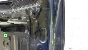Door bare front left Toyota Rav4 19- black 218, painted blue, made, pokes