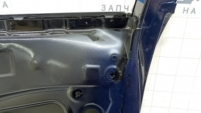 Door bare front right Toyota Rav4 19- black 218, painted blue, made, bumps, dents