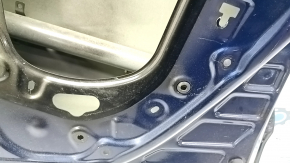 Door bare front right Toyota Rav4 19- black 218, painted blue, made, bumps, dents