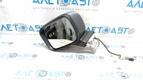 Side mirror left Jeep Renegade 15- 7+1 pins, BSM, turn signal structure, burnt out overlay
