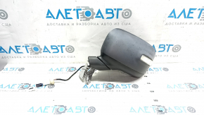 Side mirror left Jeep Renegade 15- 7+1 pins, BSM, turn signal structure, burnt out overlay