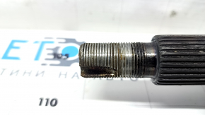 Drive axle shaft front left Toyota Rav4 19- hybrid AWD thread stripped