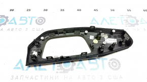 Front panel trim left Audi A4 B9 17 - wood grain, scratches