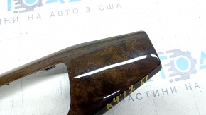 Front panel trim left Audi A4 B9 17 - wood grain, scratches