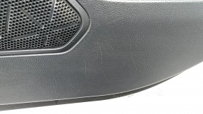 Door trim card rear right Toyota Rav4 19 - leather black and gray, worn
