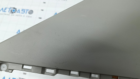 Upper left rear pillar trim Toyota Rav4 19 - gray, scratches, whitened plastic, abrasions