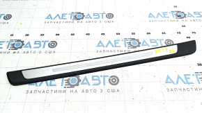Door sill trim outer front left Audi A4 B9 17- chrome, scratches
