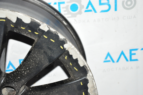 Wheel disk R20 20x9.0 ET35 Tesla Model X 16-21 graphite, curb, paint peeled