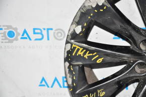Wheel disk R20 20x9.5 ET40 Tesla Model X 16-21 graphite, curb, paint peeled