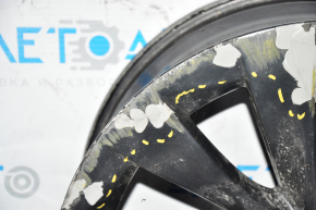 Wheel disk R20 20x9.5 ET40 Tesla Model X 16-21 graphite, curb, paint peeled