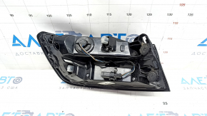 External wing light right Audi A4 B9 17-19 sedan LED, without glass, cracks, for spare parts
