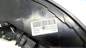 External wing light right Audi A4 B9 17-19 sedan LED, without glass, cracks, for spare parts