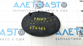 Toyota Rav4 19-hybrid front bumper emblem under radar, crack