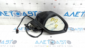 Side mirror right Audi A4 B9 17-19 12 pins, turn signal, auto-dimming, for memory, black