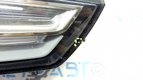 Front right headlight complete Audi A4 B9 17-19 xenon+LED, sand, chip