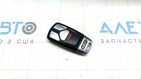 Key smart Audi A4 B9 17-type 1, 4 buttons, worn, scratches