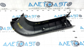 Left trunk door trim Toyota Rav4 19 - black, scratches, painted