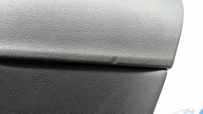 Door trim card rear right Audi A4 B9 17-19 black, black armrest, leather, wood insert, dented